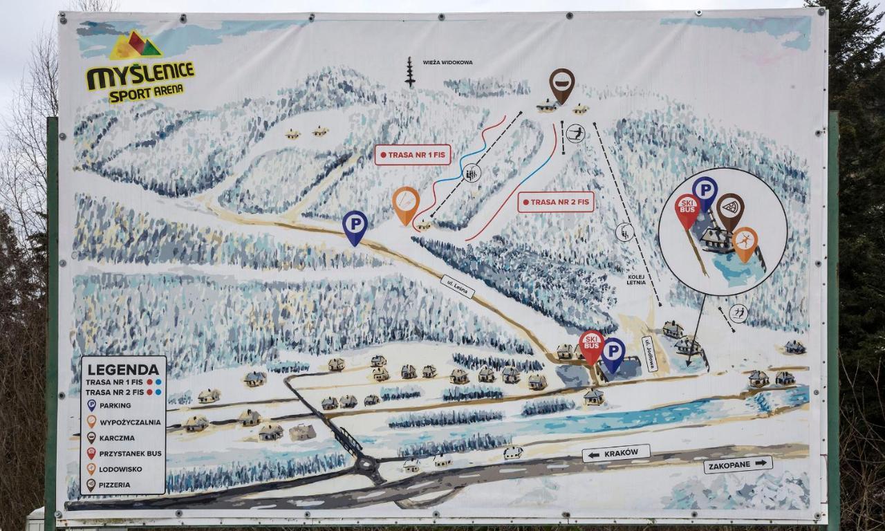 Sloneczny Chelm - Apartamenty W Gorach, Prywatna Sauna Jacuzzi Balia W Cenie, Spa, Grill, Stok Narciarski Myslenice, Sciezki Rowerowe, Rzeka Raba, Widok Na Tatry Esterno foto
