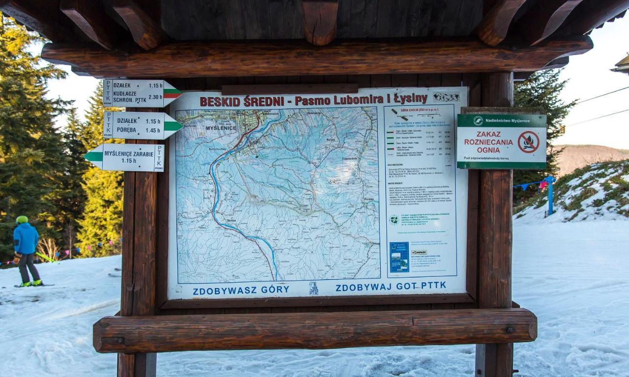 Sloneczny Chelm - Apartamenty W Gorach, Prywatna Sauna Jacuzzi Balia W Cenie, Spa, Grill, Stok Narciarski Myslenice, Sciezki Rowerowe, Rzeka Raba, Widok Na Tatry Esterno foto