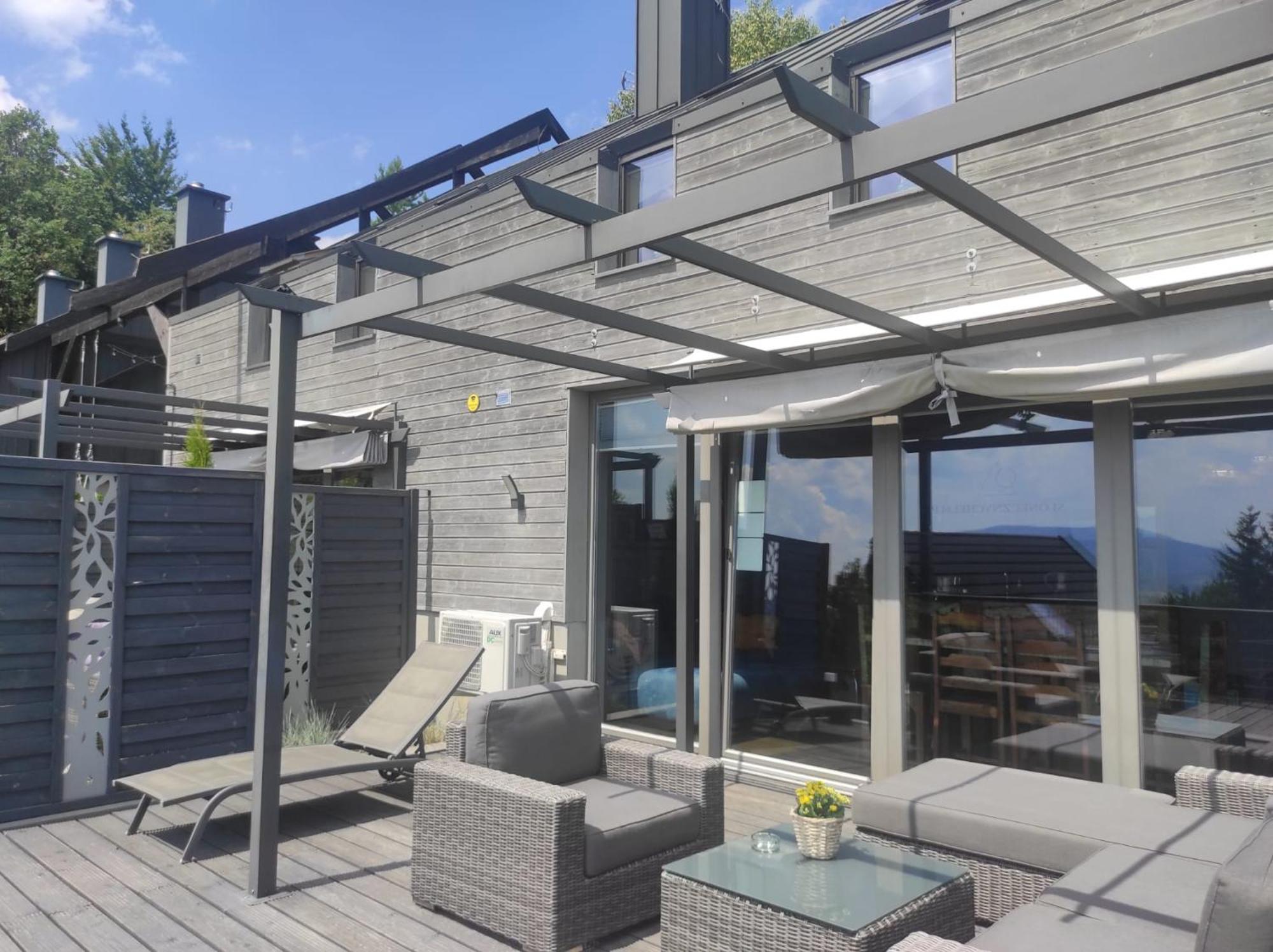 Sloneczny Chelm - Apartamenty W Gorach, Prywatna Sauna Jacuzzi Balia W Cenie, Spa, Grill, Stok Narciarski Myslenice, Sciezki Rowerowe, Rzeka Raba, Widok Na Tatry Esterno foto