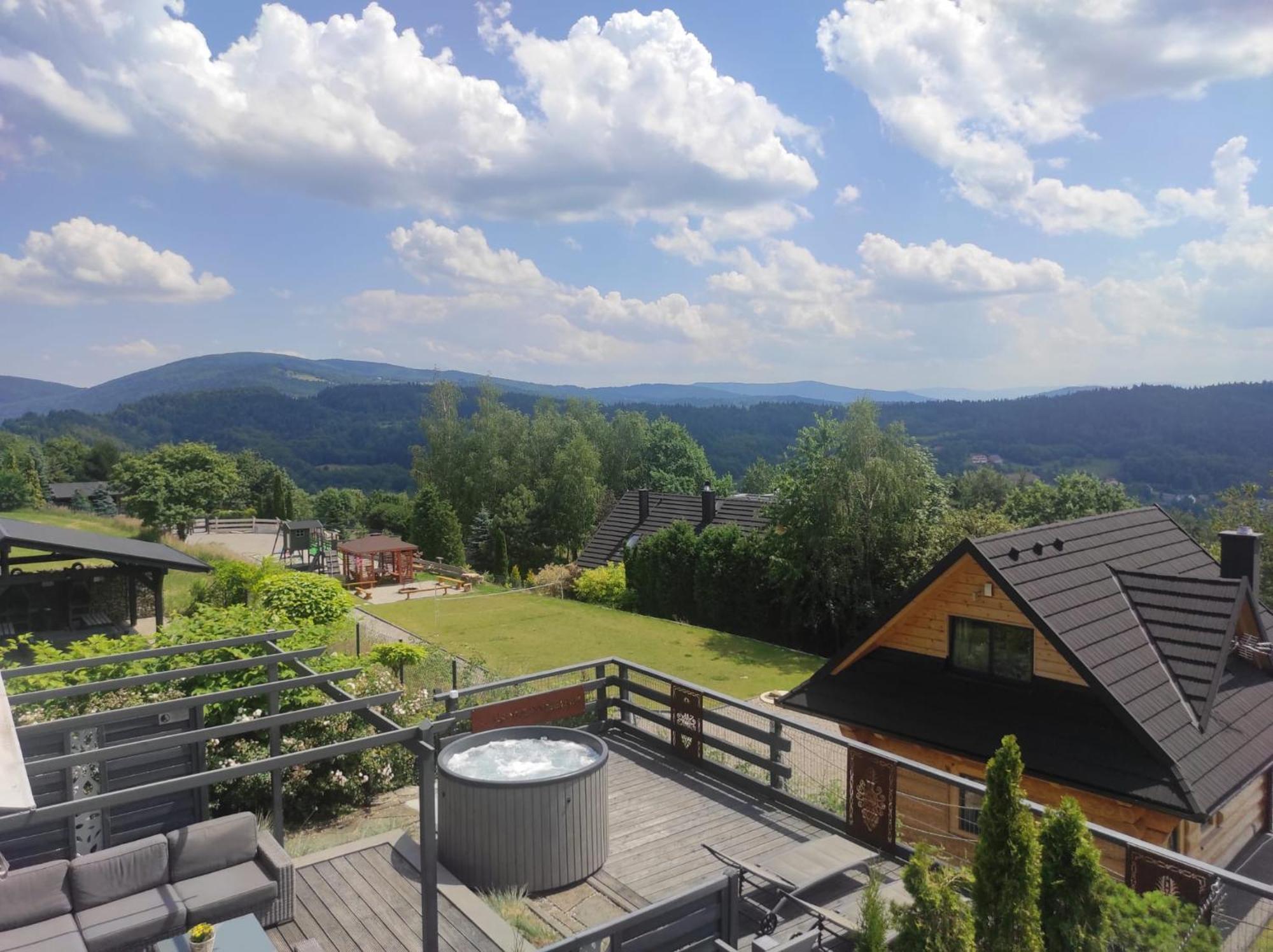 Sloneczny Chelm - Apartamenty W Gorach, Prywatna Sauna Jacuzzi Balia W Cenie, Spa, Grill, Stok Narciarski Myslenice, Sciezki Rowerowe, Rzeka Raba, Widok Na Tatry Esterno foto